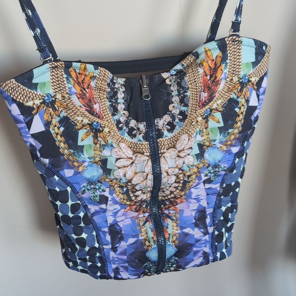 Maaji Diamond Stallion Tankini Top